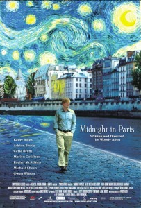 постер фильма "Полночь в Париже"
