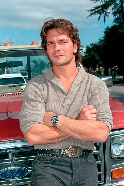 Actor Patrick Swayze is shown in Los Angeles in this 1985 photo. (AP Photo/Wally Fong)