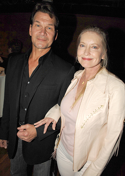 Patrick Swayze and Lisa Niemi attends the premiere of Dan In Real Life at the El Capitan Theater on October 24, 2007 in Hollywood, California. (Photo by Jeff Kravitz/FilmMagic)